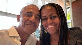 ברק ומישל אובמה, צילום: מסך מאינסטגרם @barackobama